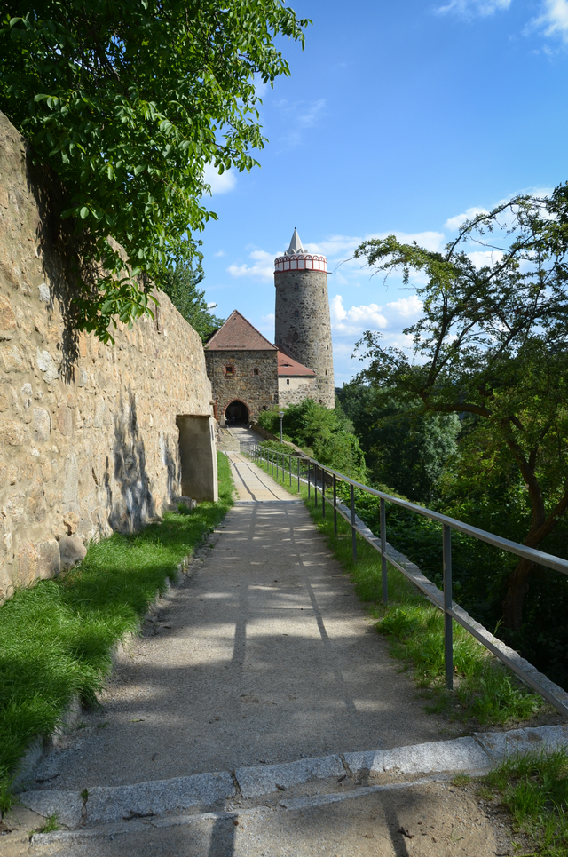 Bautzen is surrounded by a beautiful old city wall!